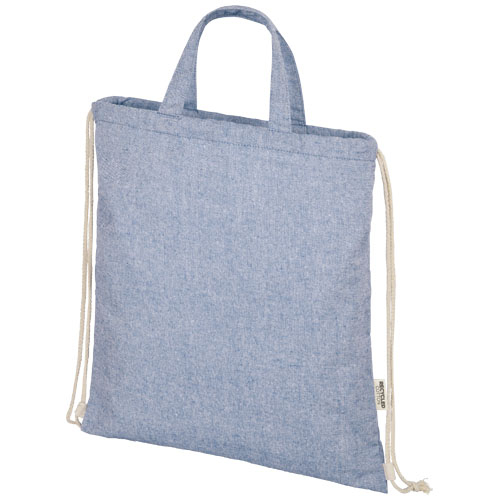 Sac à dos publicitaire 150gr avec cordon Pheebs Bleu bruyère